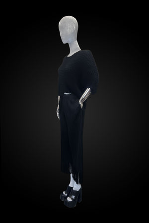 Pleated Asymmetrical Blouse